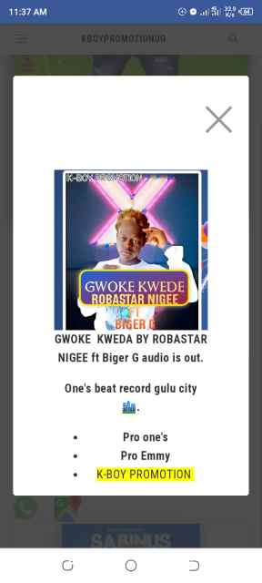 Gwoke Kweda By Robastar Nigee Ft Biger G by Kboypromotion