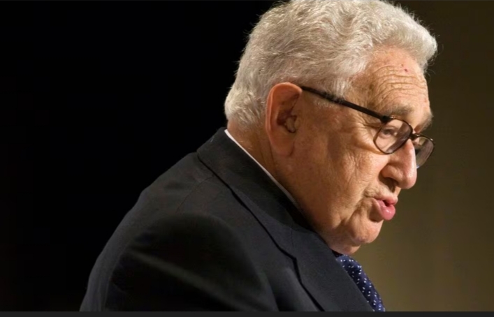 Henry Kissinger finally had his candles blown out at 100 at his country home in Kent Connecticut