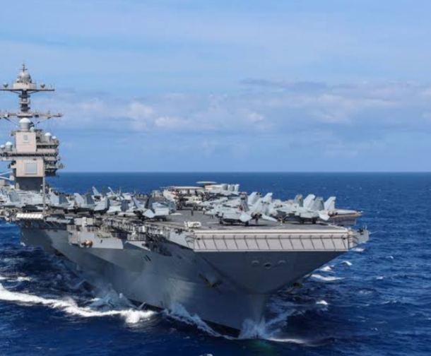 USS Gerald Ford, an air craft carrier and leader of its kind has been deployed in the Red sea to counter Houthis drones.