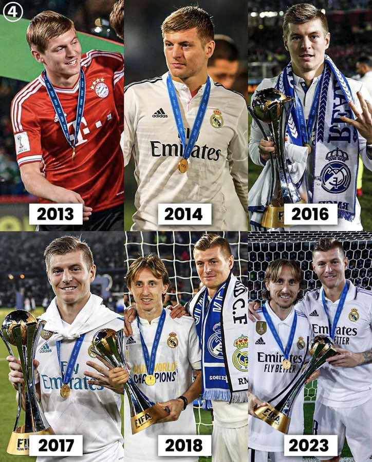 Toni kroos'trophies 