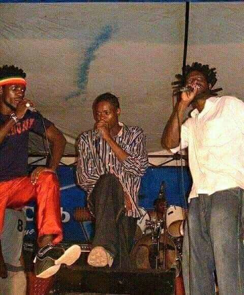 Bebe Cool Bobi Wine and Chameleone on one Stage in the early 2000s