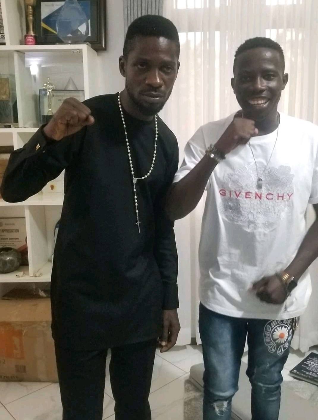 Bobi Wine and Lil Pazo 