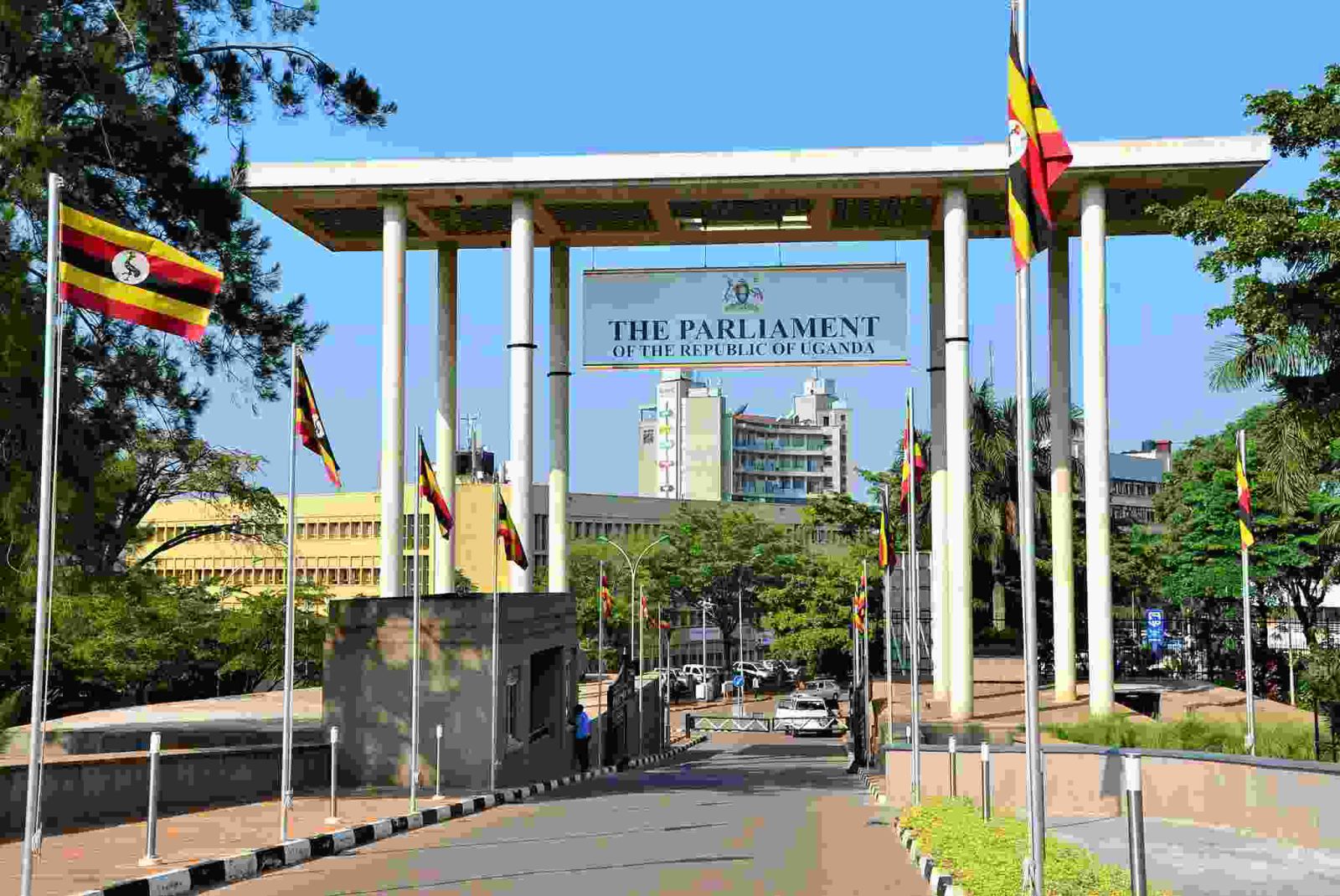 Parliament building of Uganda