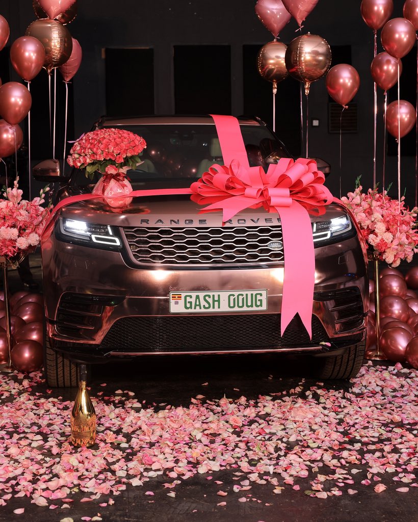 Sheila Gashumba Range Rover Velar car