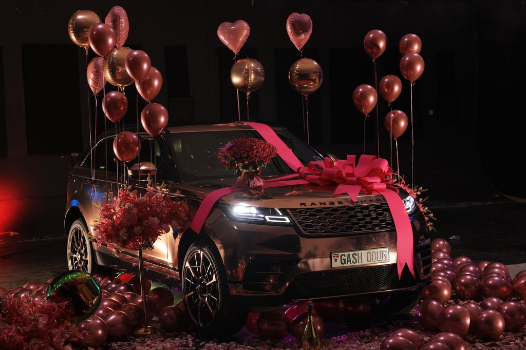 Sheila Gashumba Range Rover Velar car