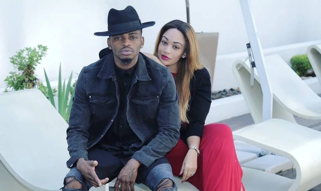 Zari And Diamond Platnumz.