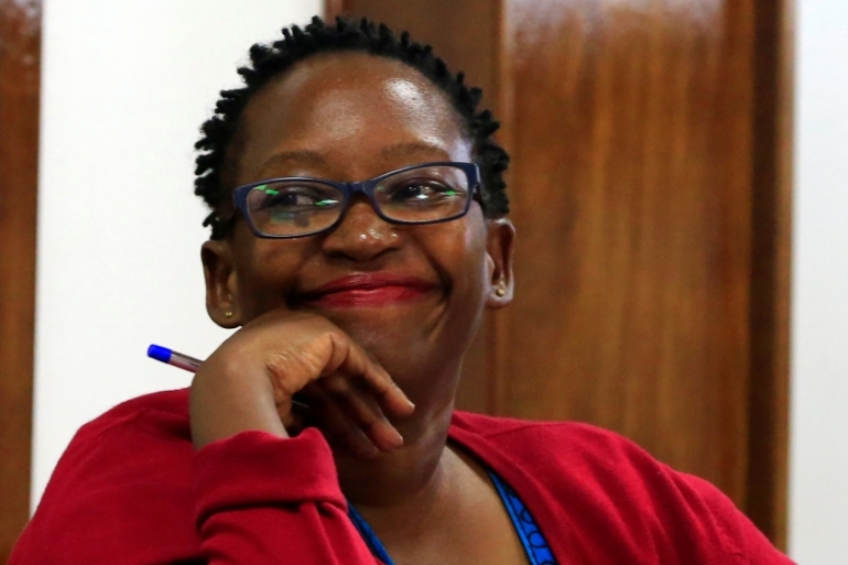 Smiling Stella Nyanzi