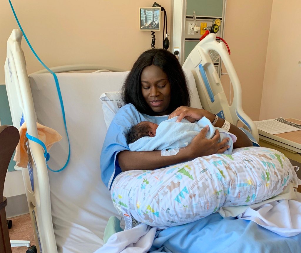 Juliana Kanyomozi & Son Taj