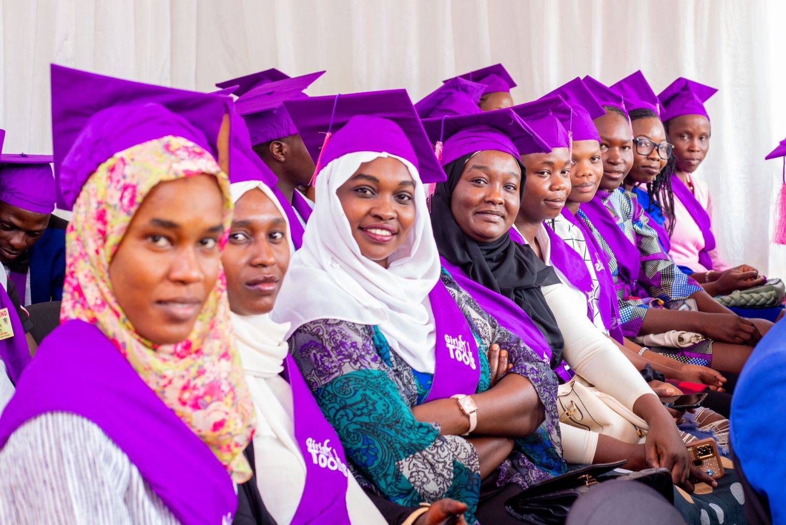 Smart Girls Fundation graduands during a graduation cremony held on March 13 2025