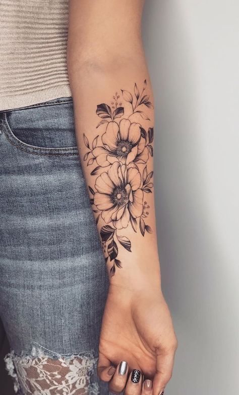 Flower tattoo