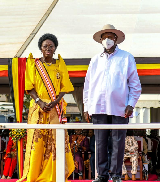 Museveni and Rebecca Kadaga