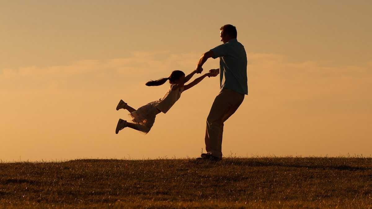 Father Spending Time With Daughter 