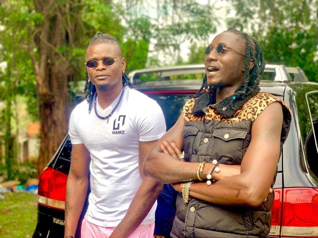 Pallaso (left) and Ziza Bafana