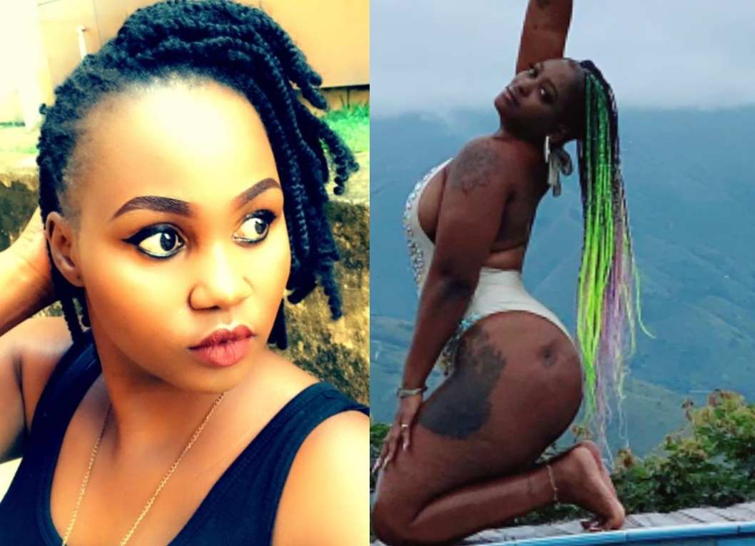 Winnie Nwagi Stop Traumatising Masses With A Quinine Bum Dimple. Tina Goes Bare On Winnie.