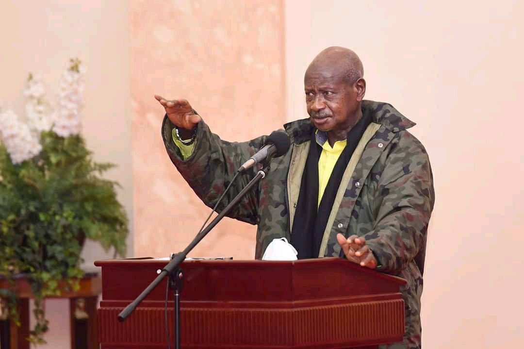 Museveni Gets Cool New Podium to Address Bazukulu and Other Ugandans From