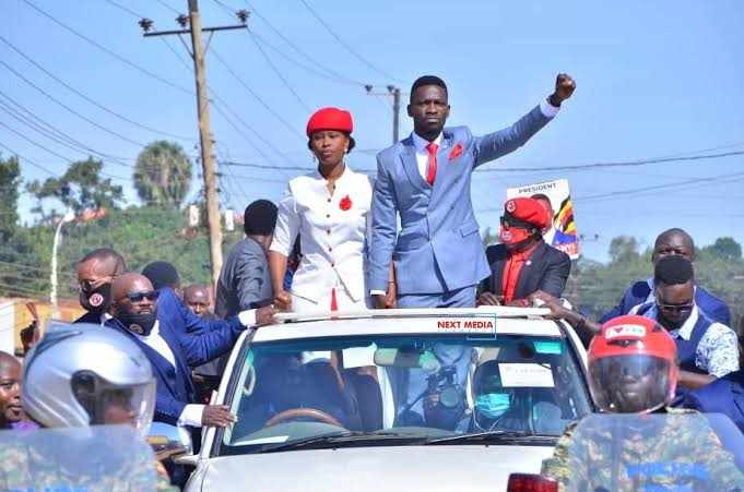 Tear gas in Mbarara, Bobi Wine and Police at it Again