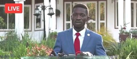 Kyagulanyi holds new year's address and warns Ugandans