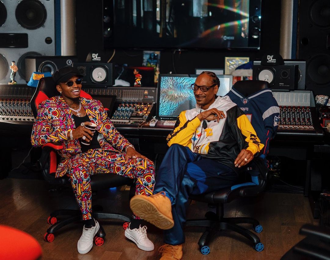 Diamond Platnumz Meets American Rapper Snoop Dog, Should we Expect a Collabo?