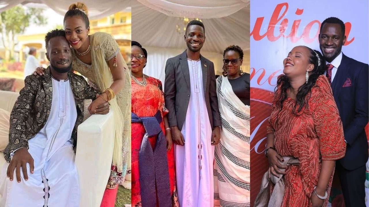 Bobi Wine Excited as Mikie Wine, Nubian Li Get Introduced by their Lovers