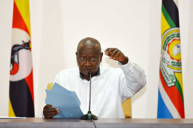 The 'Pigs' blew up themselves - President Museveni