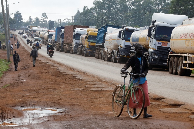 Uganda agrees to test truck drivers for free.