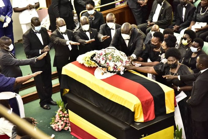 Oulanyah given huge praises as MPs pay last respects to his body