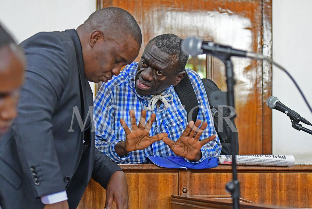 We shall not pay that money - Besigye and his lawyers tell the court 