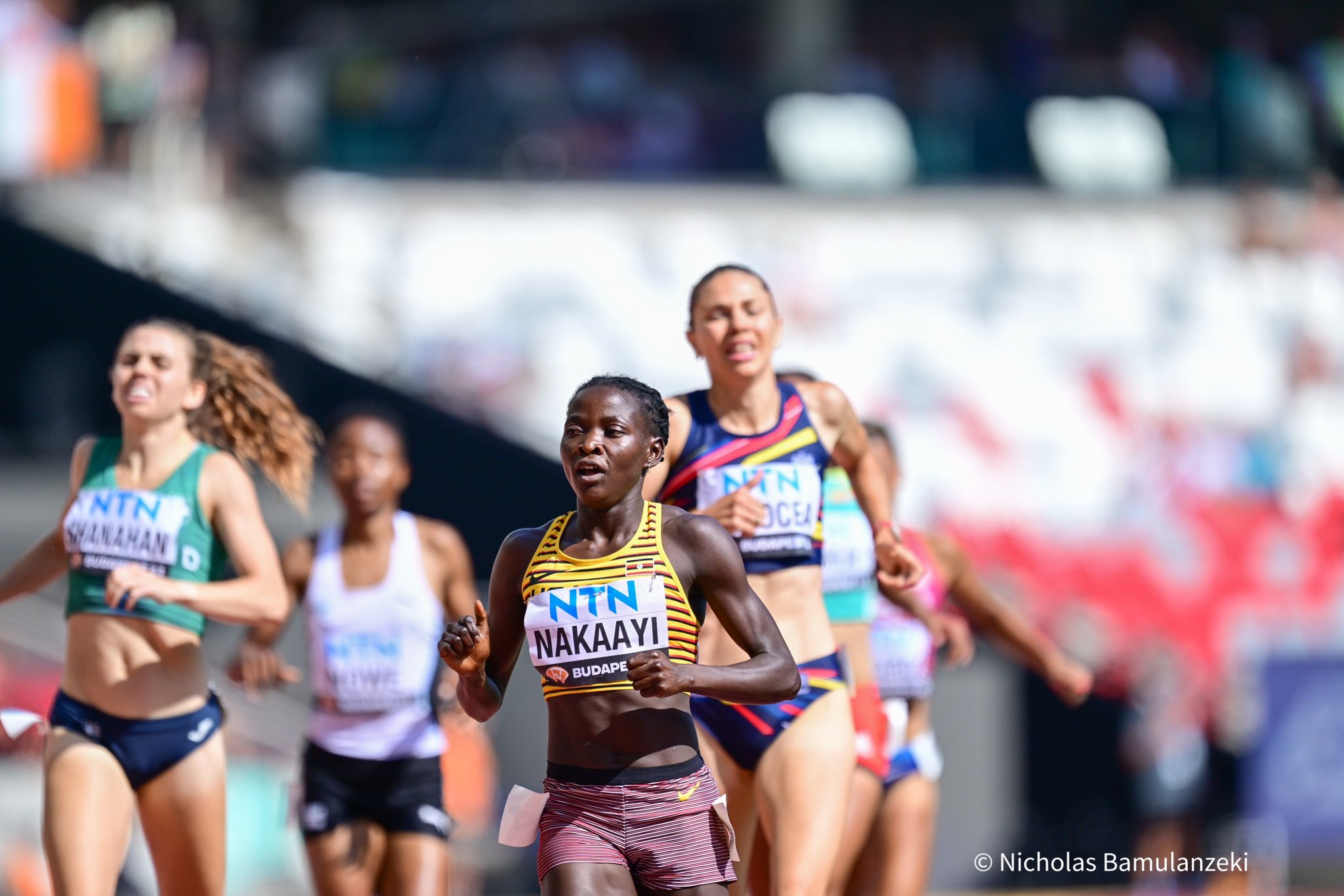 Halima Nakaayi and Tarsis Orogot qualify for the Semi Finals of the ongoing World Athletics Championships in Budapest - Hungary.