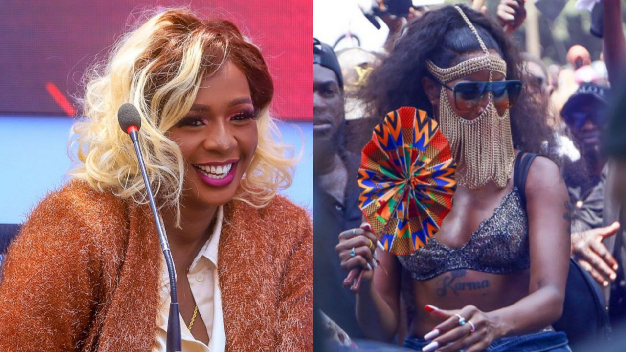 Cindy Sanyu calls Sheebah talentless, says she gave Sheebah recognition during the battle.