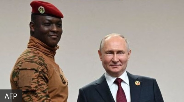 Russia re-opens Burkina Faso Embassy.