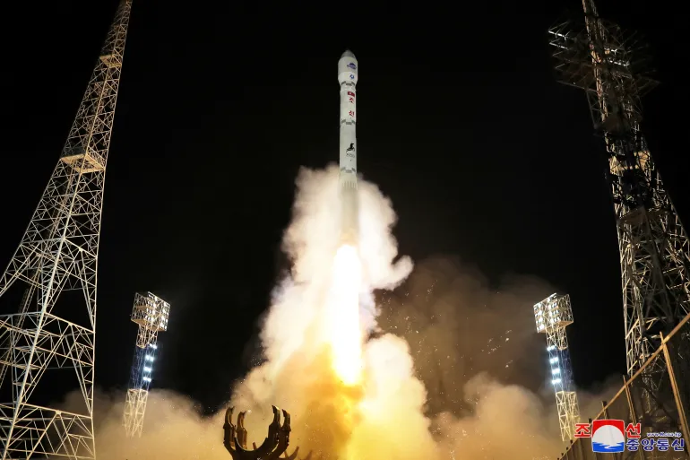 North Korean rocket carrying its 2nd spy satellite explodes in mid-air