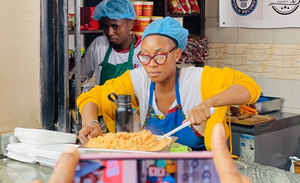 Mama D starts off second attempt at a Guinness World Records cookathon