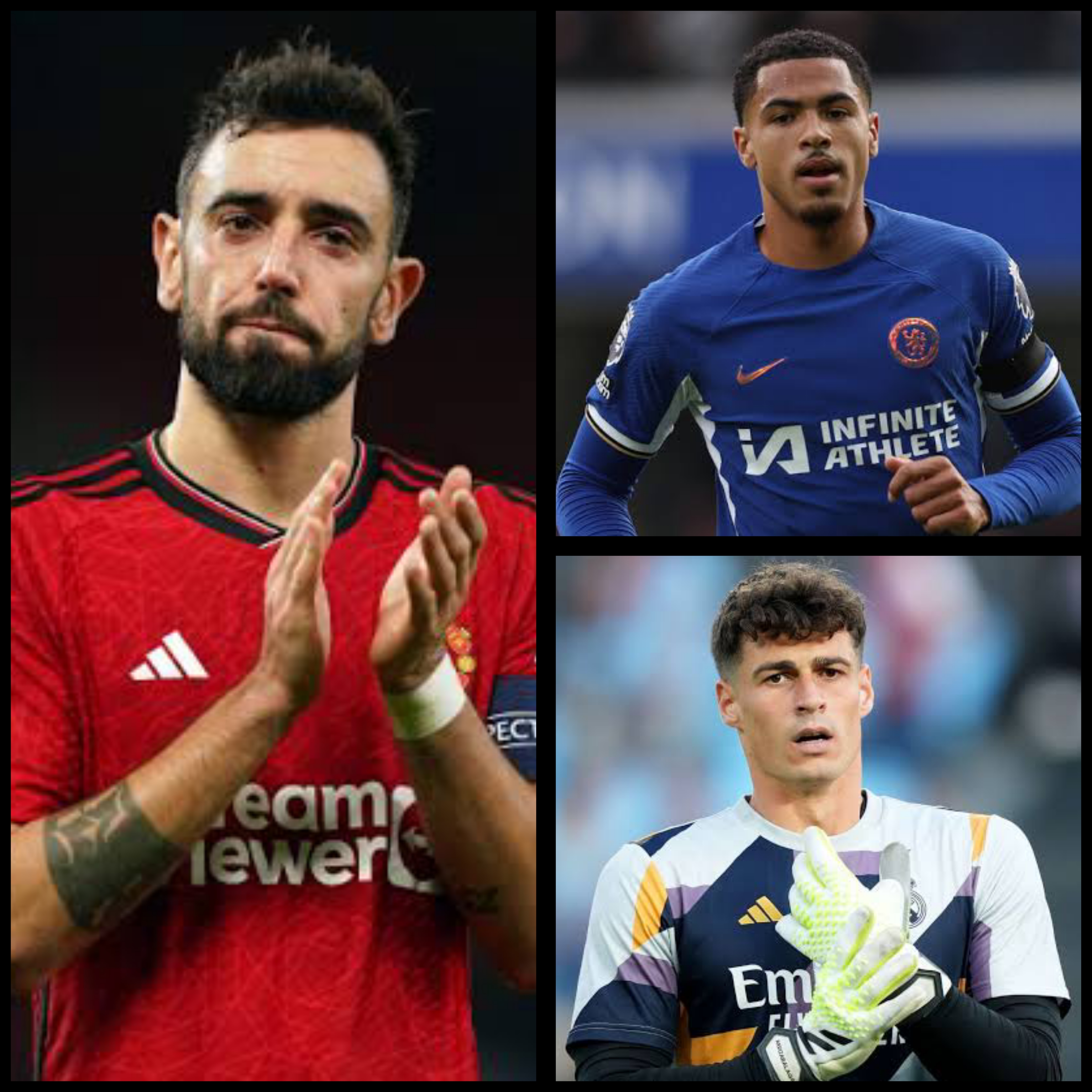Bruno Fernandes wants new contract, Real Madrid interested in Kepa and Colwill needs clarity on role at Chelsea