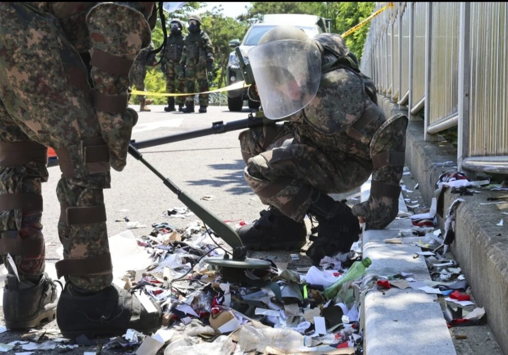 North Korea flies trash-carrying balloons to South Korea in another retaliation against leafletting.