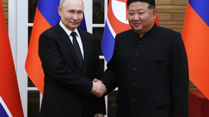 Kim Pledges Full Support for Russia in Ukraine as Putin Visits Pyongyang