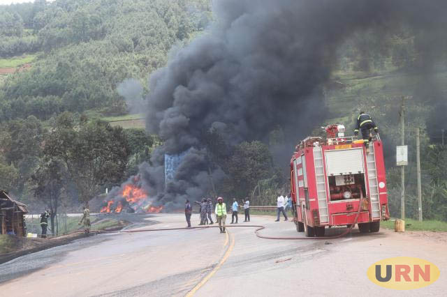 Turnboys Body Burnt to Ashes in Kabale Fuel Accident