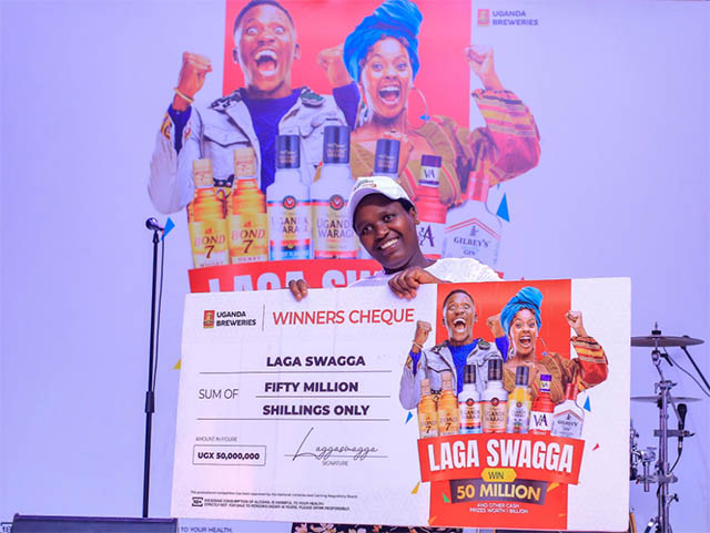 Susan Kyokusiima Wins Sh50 Million Grand Prize in Laga Swagga Promotion