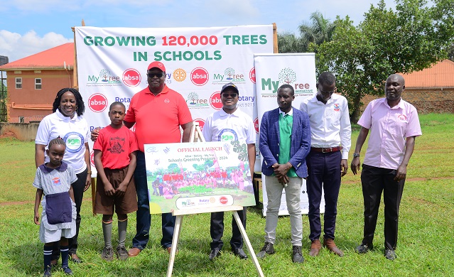 Absa Bank, Rotary, and My Tree Initiative Launch Tree Planting Program in Schools