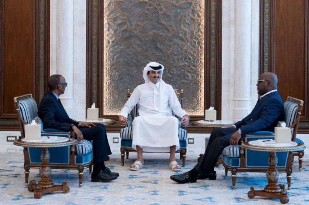 Tshisekedi, Kagame Meet in Qatar